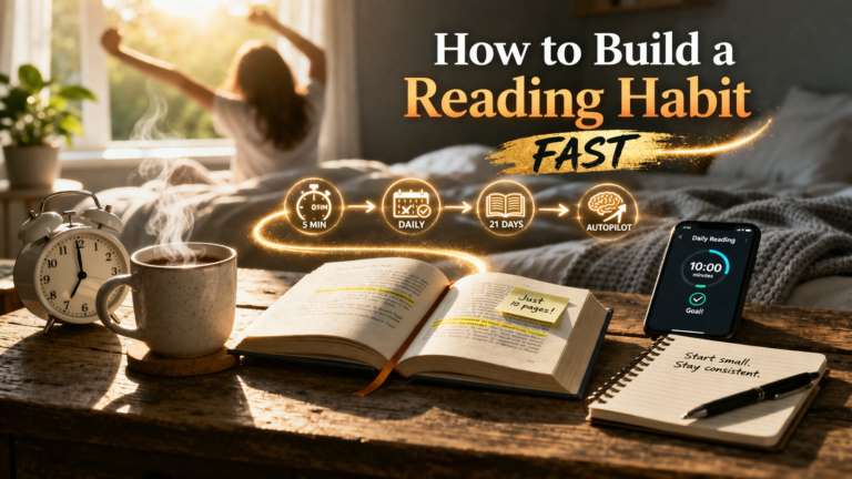 How to Build a Reading Habit Fast