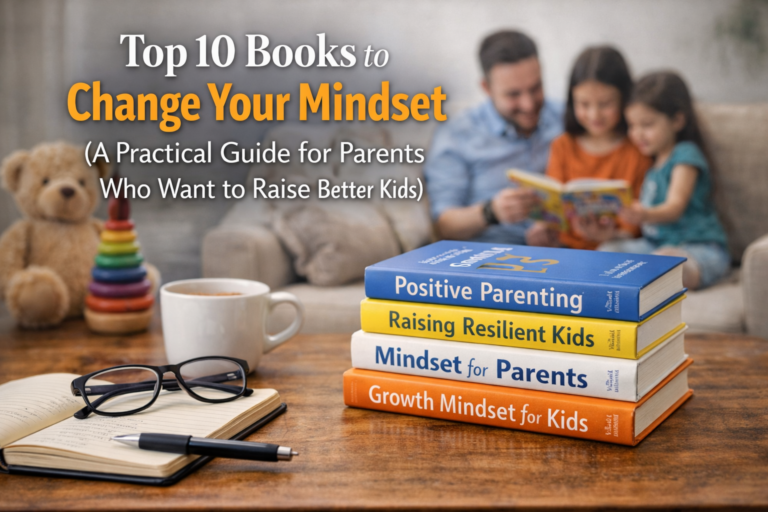Top 10 Books to Change Your Mindset (A Practical Guide for Parents Who Want to Raise Better Kids)
